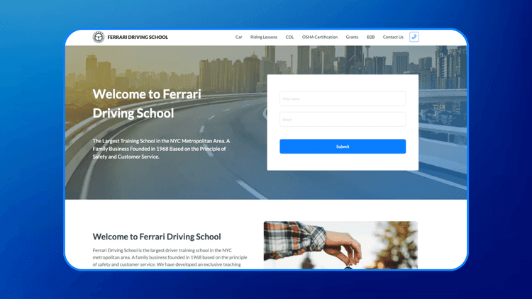 Ferrari Driving School